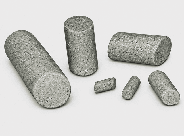 Angle Cut Cylinder 22° ceramic finishing media — enhanced supplier photograph