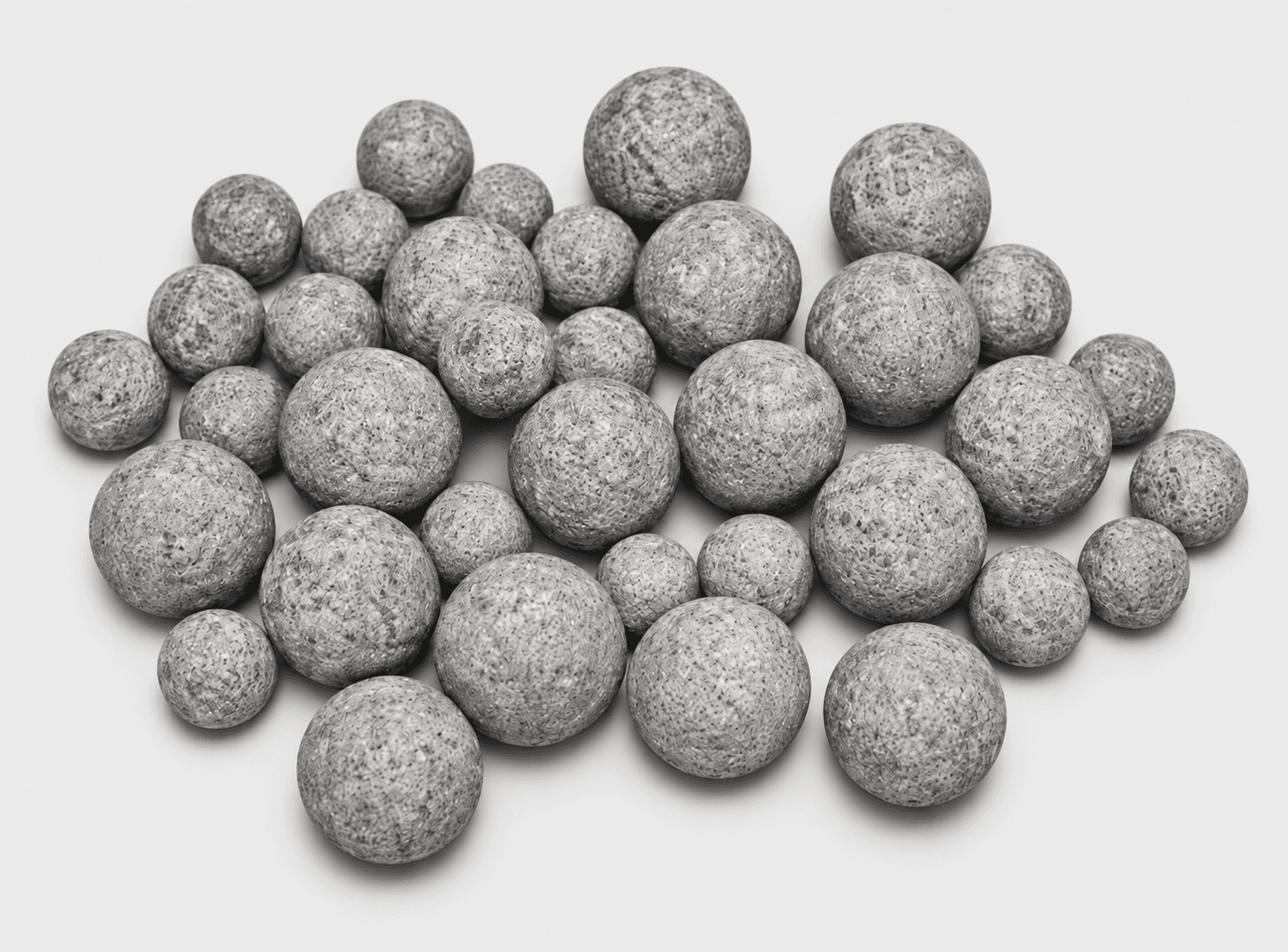 Ceramic Fast Cut Spheres or Balls precision finishing media — enhanced supplier photograph