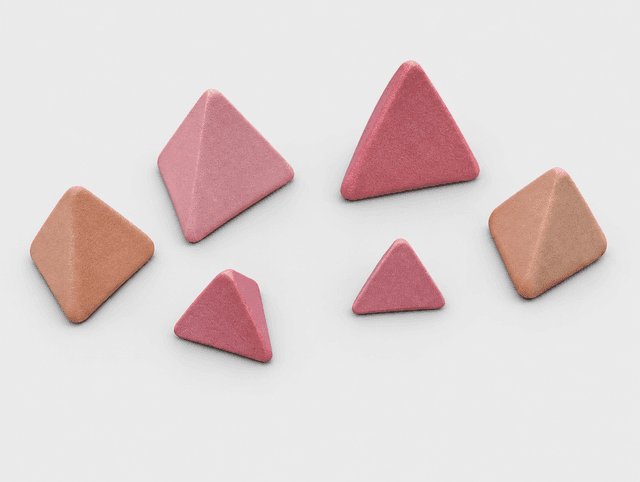 Tetrahedron synthetic finishing media — enhanced supplier photograph