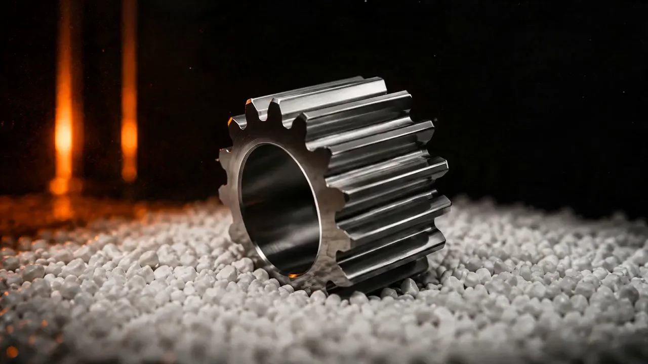 Finishing 3D-Printed Metal Parts: Removing Layer Lines and Support Marks in a Centrifugal Barrel